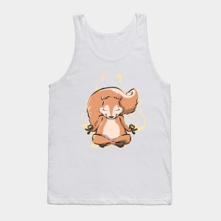 Yoga Spiritual Squirrel Pet Owners Tank Top